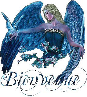 Gif animé bienvenue ange